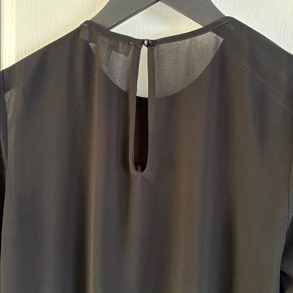 Michael Kors Black Pleated Blouse - Picture 9 of 10